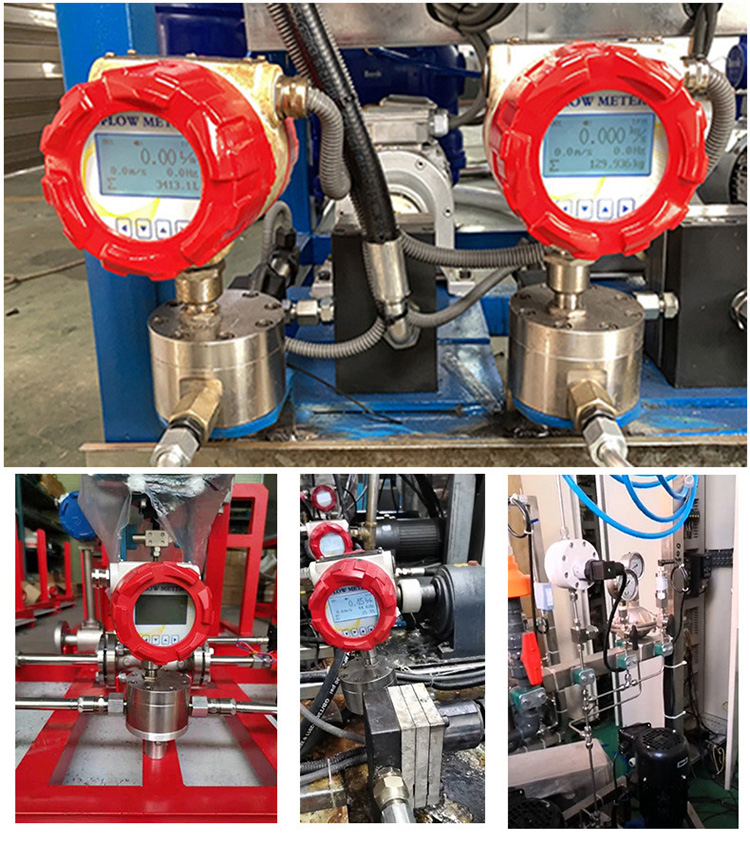 低溫圓齒輪流量計(jì)現(xiàn)場安裝案例