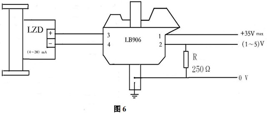 防爆型金屬管浮子流量計(jì)本安防爆型接線圖